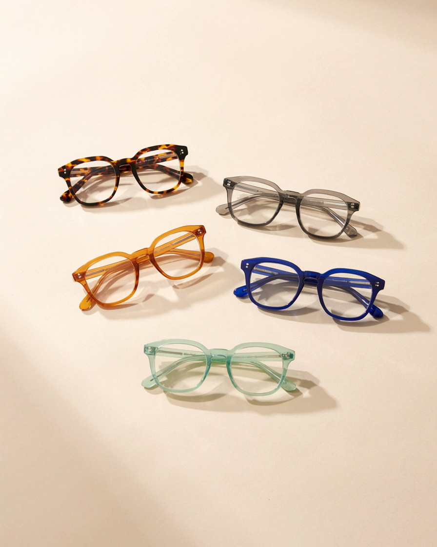 Glasses you'd wear even if you could see fine